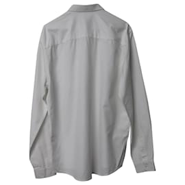 Ami-Ami Paris Oxford Shirt in White Cotton-White