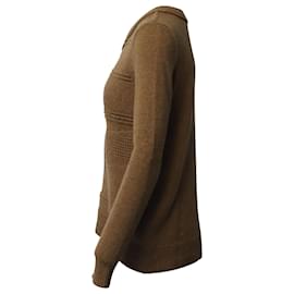 Diane Von Furstenberg-Suéter de tricô Diane Von Furstenberg em lã marrom-Marrom