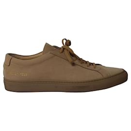 Autre Marque-Common Projects Achilles Low Top Sneakers in Brown Suede-Brown