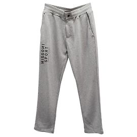 Missoni Sport Jogginghose aus grauer Baumwolle Grau