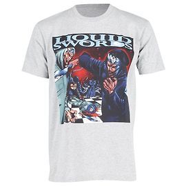 Camiseta de manga curta Supreme Liquid Swords em algodão cinza Cinza