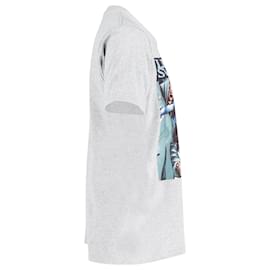 Supreme-Supreme Liquid Swords Kurzarm-T-Shirt aus grauer Baumwolle-Grau