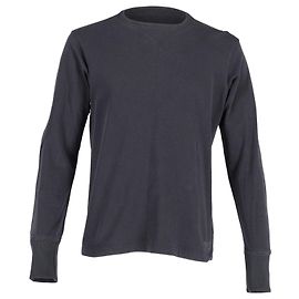Y3 Y-3 Loopback-Sweatshirt aus schwarzem Baumwoll-Jersey Schwarz