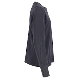 Y3-Y-3 Sweat Loopback en Jersey de Coton Noir-Noir