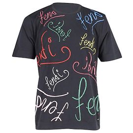 Camiseta con logo estampado multicolor de Fendi x Noel Fielding Otro