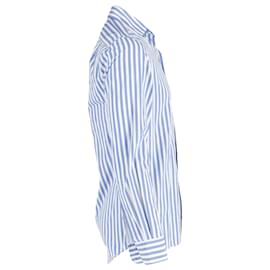 Autre Marque-Ralph Lauren Lila Sporthemd mit G-Ärmeln aus hellblauer Baumwolle-Blau,Hellblau