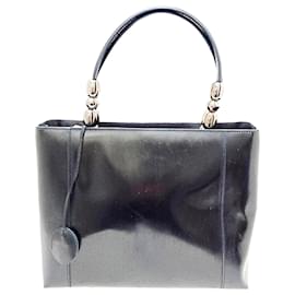Dior-Dior Black Malice Pearl Beaded Handbag-Black