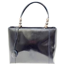 Sac à main perlé Dior Malice noir Noir