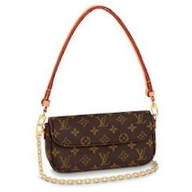 Louis Vuitton-LV Ivy Wallet on chain new-Brown