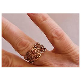 Tiffany & Co-3 Infinity rings in Rubedo Metal-Pink