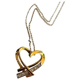Guy Laroche cuore d'oro 750/000 e diamanti Argento D'oro