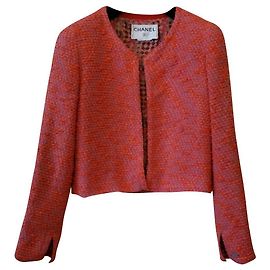 Chanel T Jacket Pink and Orange Pink Orange