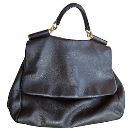 Dolce & Gabbana Borsa Dolce e Gabbana Sicily Marrone scuro