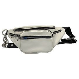 Alexander Wang White Leather Belt Bag White