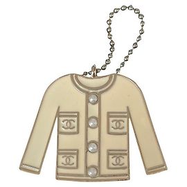 Charm bolsa CHANEL Branco