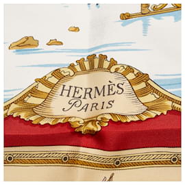 Hermès-Hermes Multi Les Plaisirs Du Froid Silk Scarf-Multiple colors