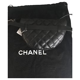 Chanel Banana Pouch Gürteltasche Schwarz