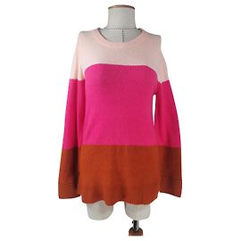 J.Crew Gestreifter Pullover Wollmischung Größe M Mehrfarben