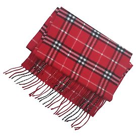 Burberry Sciarpe da uomo Rosso Multicolore