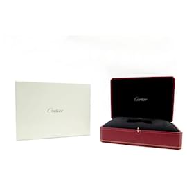 Cartier-SCATOLA NUOVA CARTIER GM CROO000386 PER OROLOGI CON SCOMPARTO PORTAGIOIELLI WATCH BOX-Rosso