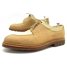 Heschung-CHAUSSURES HESCHUNG DERBY 651601701 10.5 44.5 DEMI CHASSE CUIR SUEDE SHOES-Autre