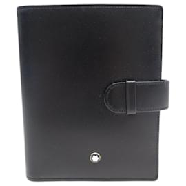 Montblanc-NEW MONTBLANC MEISTERSTUCK WALLET 4CC BLACK CURRENCY TICKETS WALLET-Black