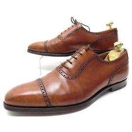 Autre Marque SCARPE CROCKETT E JONES 5152 RICHELIEU DI WESTBOURNE 7.5E 41.5 pompe Caramello