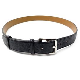 Cinto Hermès Etrivière 32 T95 FIVELA DE CINTO DE AÇO DE COURO TAURILLON CLEMENCE Preto