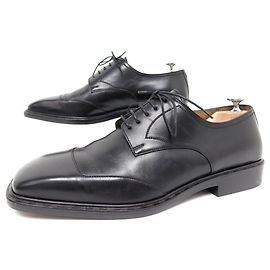 SCARPE DERBY LOUIS VUITTON 7.5 41.5 Scarpe in pelle nera Nero