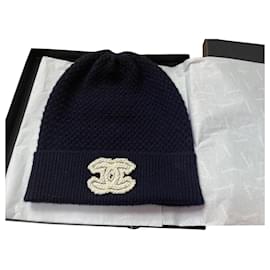 Chanel-Hats-Navy blue