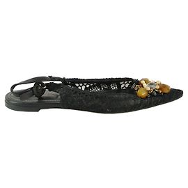 Bailarinas DOLCE & GABBANA 38 Negro