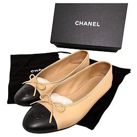 Chanel Ballet flats Beige