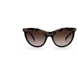 Prada-Black Cat Eye SPR06P Sunglasses 54/19 140MM-Black