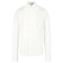 Bottega Veneta Smokinghemd Weiß