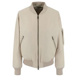 Giacca leggera a coste di Bottega Veneta Beige
