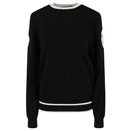 Bottega Veneta Kaschmirpullover mit Argile-Ärmeln Mehrfarben