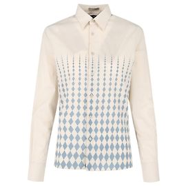 Hemd mit Geo-Print von Bottega Veneta Mehrfarben