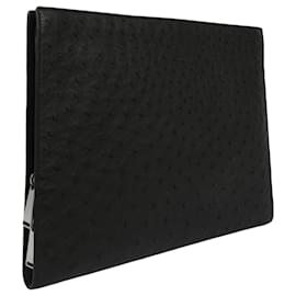 Bottega Veneta-Bottega Veneta Nappa Leather Laptop Sleeve-Black