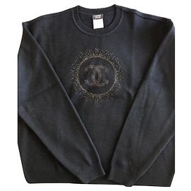 Chanel Malhas Preto