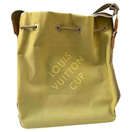 Louis Vuitton-Louis Vuitton Cup bag number 0000 RARE and COLLECTOR-Yellow,Dark grey,Caramel