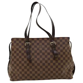 Louis Vuitton-LOUIS VUITTON Damier Ebene Chelsea Tote Bag N51119 Bases de autenticación de LV3791-Otro