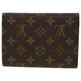 Louis Vuitton-LOUIS VUITTON Monogram Porte Tresor Etui Papie Wallet M61202 LV Auth yk5848-Other