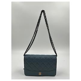 Chanel-Blue Chanel Crossbody Bag-Blue
