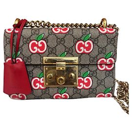Sac à main Gucci en cuir marron Marron