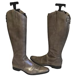 Santoni botas Cinza