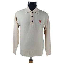 Ami Paris Sweaters White Other
