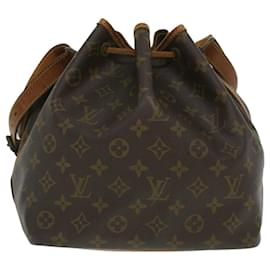 Louis Vuitton-LOUIS VUITTON Monogram Petit Noe Shoulder Bag M42226 LV Auth 35431-Other