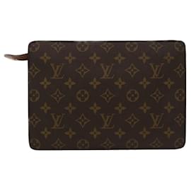 Louis Vuitton-LOUIS VUITTON Monogram Pochette Homme Clutch Bag M51795 LV Auth th3267-Other