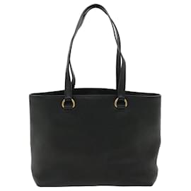 Prada-PRADA Tote Bag Leather Black Auth ar8792-Black
