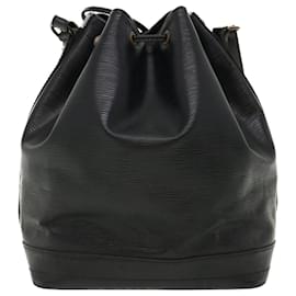 Louis Vuitton-LOUIS VUITTON Epi Noe Shoulder Bag Vintage Black Noir M44002 LV Auth th3281-Black